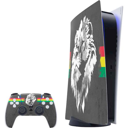 Horizontal Banner -  Lion of Judah PlayStation PS5 Skins